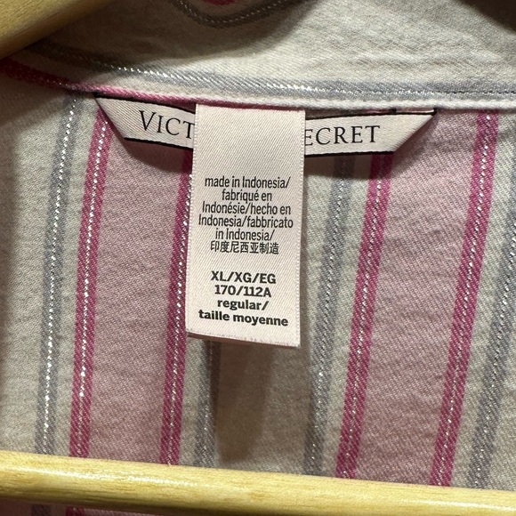 Victoria's Secret Pink Striped Pajama Set - Picture 5 of 6